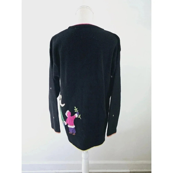 Storybook Knits Kids Children Around The World Peace On Earth Cardigan Sweater M - Picture 7 of 11